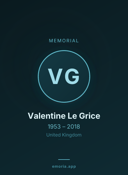 Memorial portrait of Valentine Le Grice