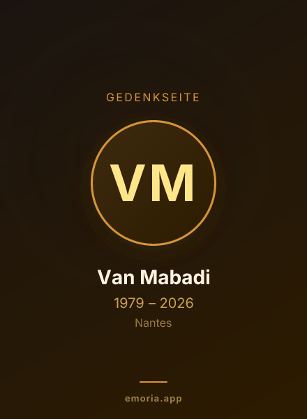Gedenkportrait von Van Mabadi