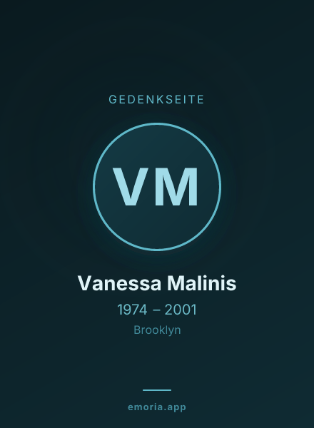 Gedenkportrait von Vanessa Malinis