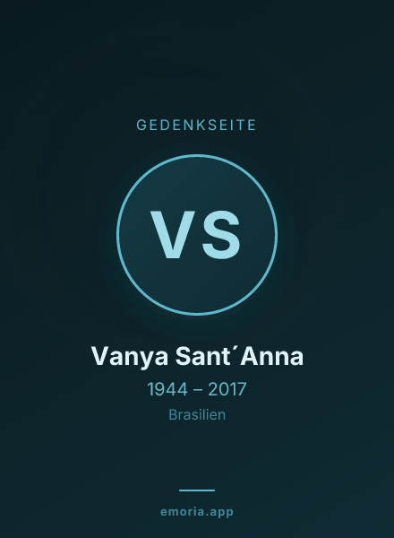 Gedenkportrait von Vanya Sant´Anna