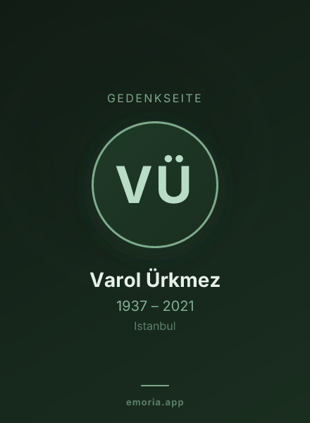 Gedenkportrait von Varol Ürkmez