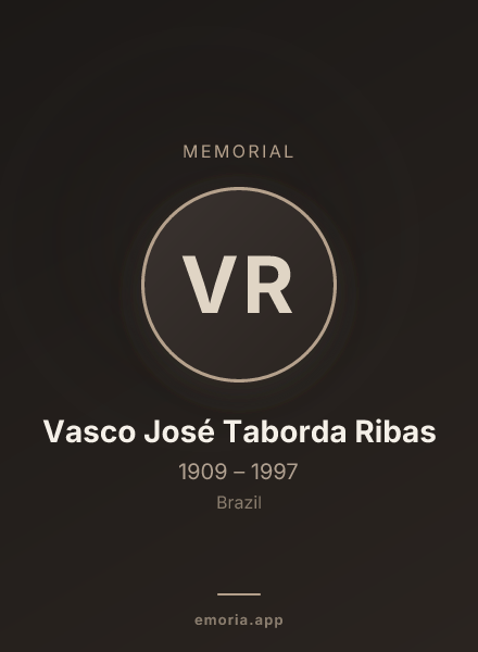 Memorial portrait of Vasco José Taborda Ribas