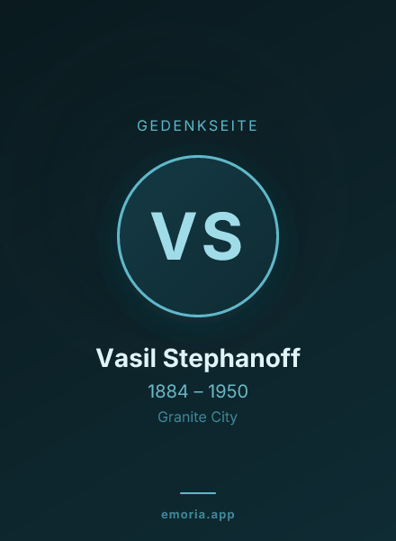 Gedenkportrait von Vasil Stephanoff