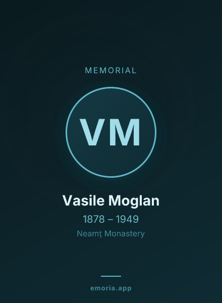 Memorial portrait of Vasile Moglan