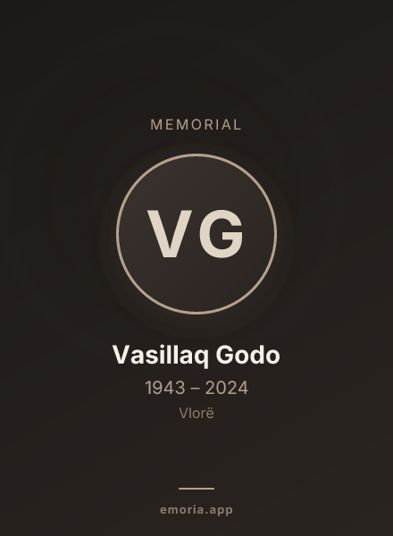 Memorial portrait of Vasillaq Godo
