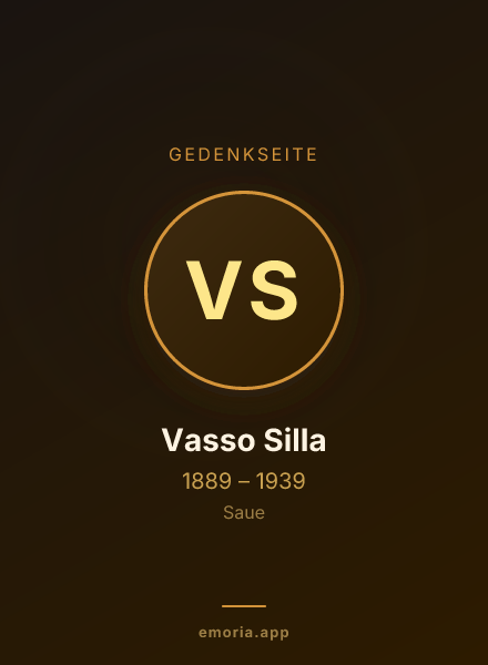 Gedenkportrait von Vasso Silla