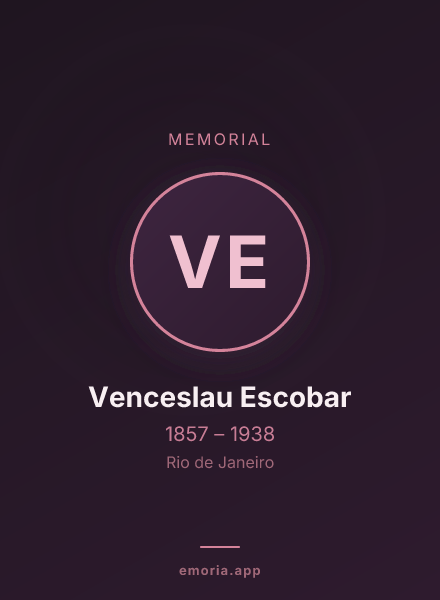 Memorial portrait of Venceslau Escobar
