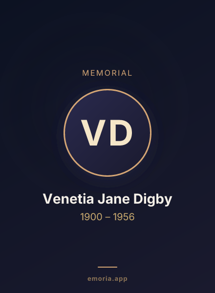Memorial portrait of Venetia Jane Digby