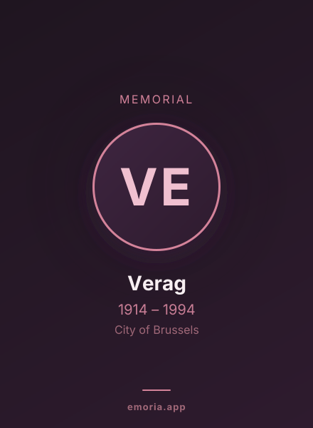 Memorial portrait of Verag