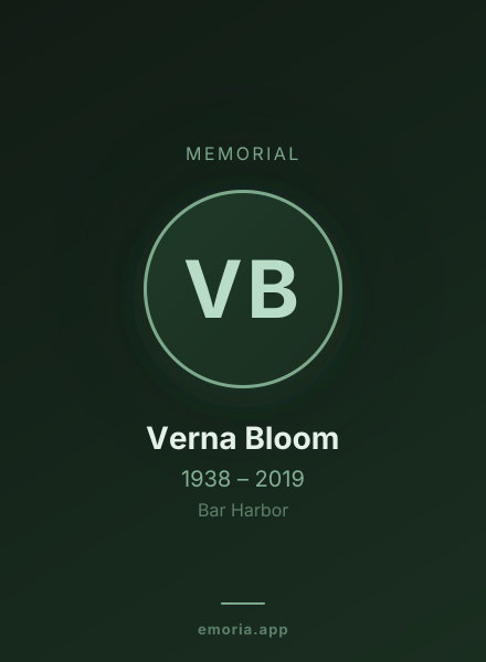 Memorial portrait of Verna Bloom