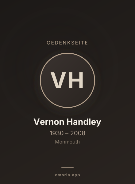 Gedenkportrait von Vernon Handley