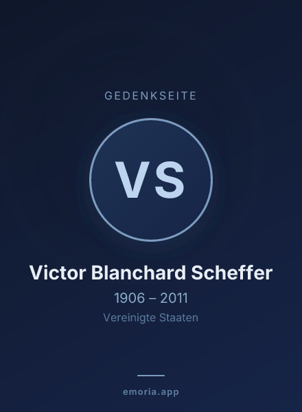 Gedenkportrait von Victor Blanchard Scheffer
