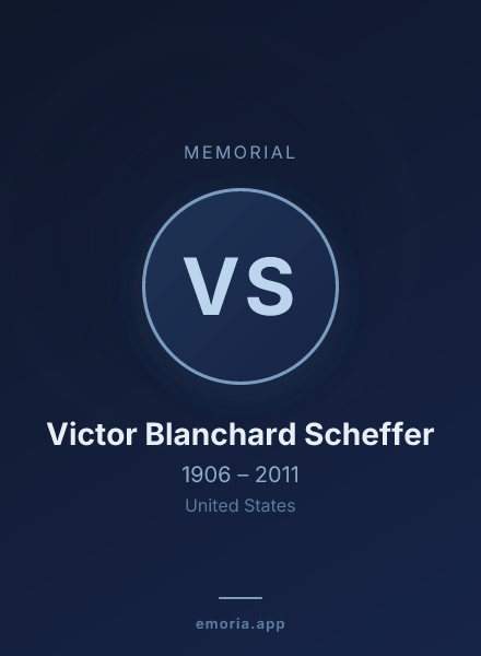 Memorial portrait of Victor Blanchard Scheffer