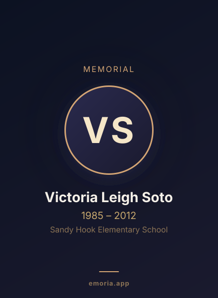 Memorial portrait of Victoria Leigh Soto