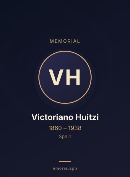 Memorial portrait of Victoriano Huitzi
