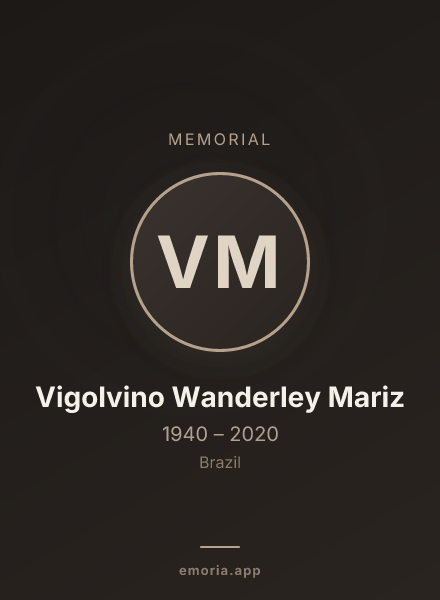 Memorial portrait of Vigolvino Wanderley Mariz
