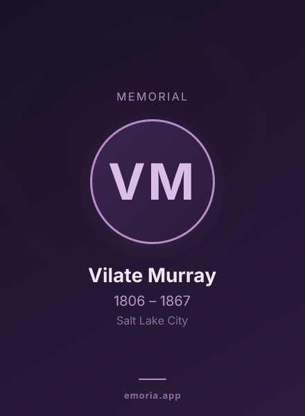 Memorial portrait of Vilate Murray