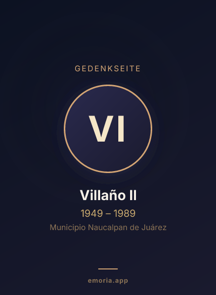 Gedenkportrait von Villaño II