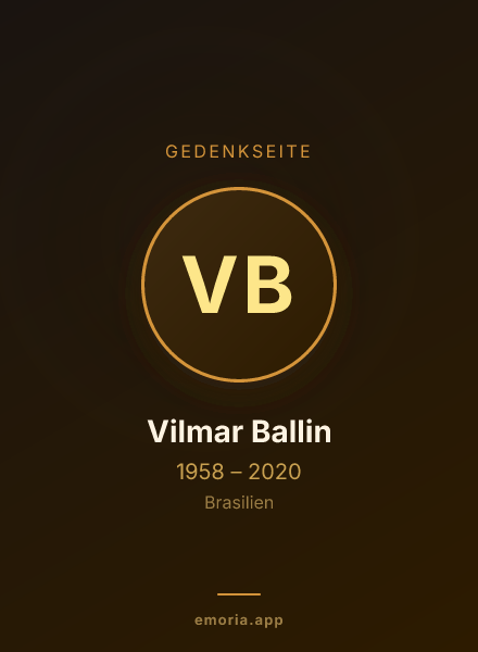 Gedenkportrait von Vilmar Ballin