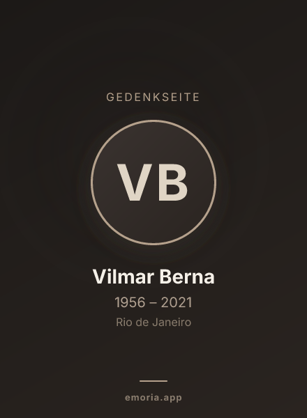 Gedenkportrait von Vilmar Berna