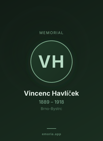 Memorial portrait of Vincenc Havlíček