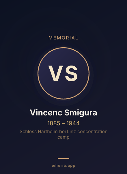 Memorial portrait of Vincenc Smigura