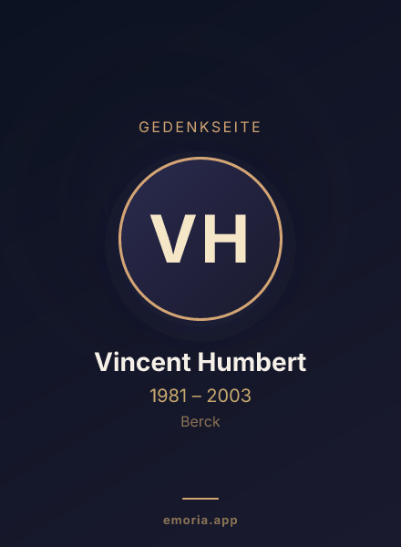 Gedenkportrait von Vincent Humbert