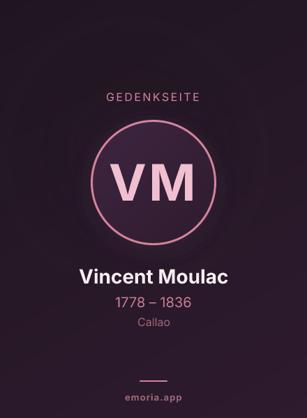 Gedenkportrait von Vincent Moulac