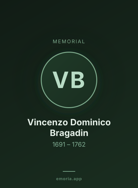Memorial portrait of Vincenzo Dominico Bragadin