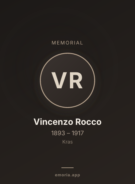 Memorial portrait of Vincenzo Rocco