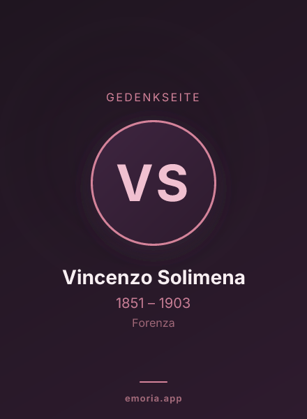 Gedenkportrait von Vincenzo Solimena