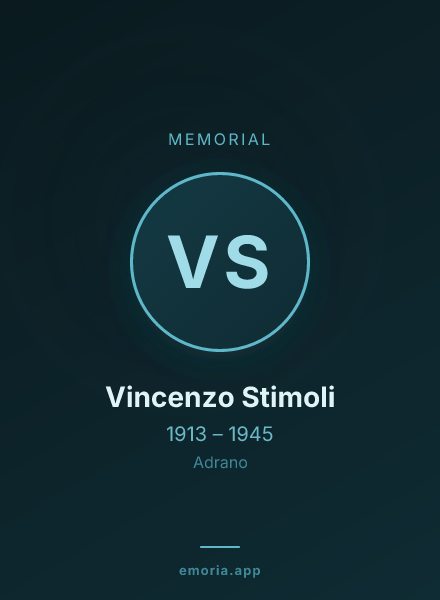 Memorial portrait of Vincenzo Stimoli
