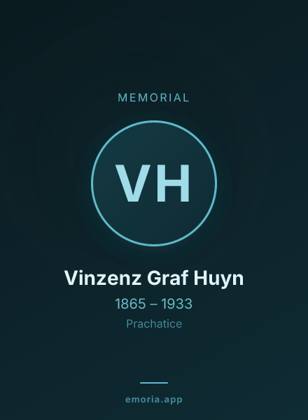 Memorial portrait of Vinzenz Graf Huyn