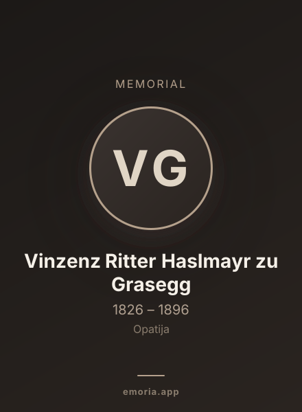 Memorial portrait of Vinzenz Ritter Haslmayr zu Grasegg