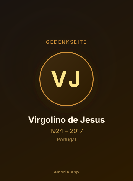 Gedenkportrait von Virgolino de Jesus
