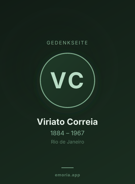 Gedenkportrait von Viriato Correia