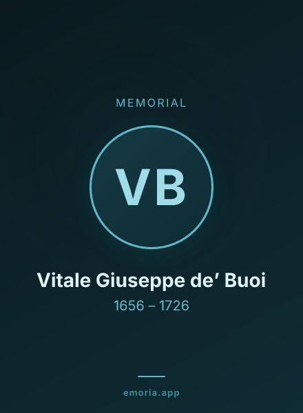 Memorial portrait of Vitale Giuseppe de’ Buoi