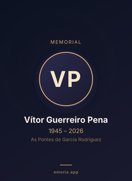 Memorial portrait of Vítor Guerreiro Pena
