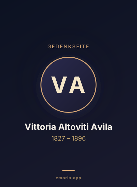 Gedenkportrait von Vittoria Altoviti Avila