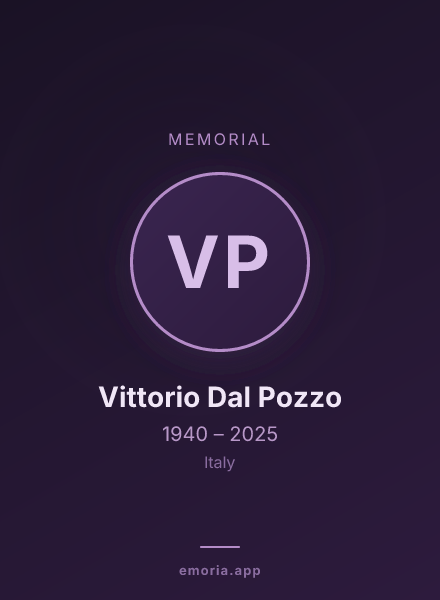 Memorial portrait of Vittorio Dal Pozzo