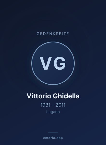 Gedenkportrait von Vittorio Ghidella
