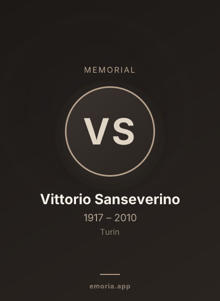 Memorial portrait of Vittorio Sanseverino