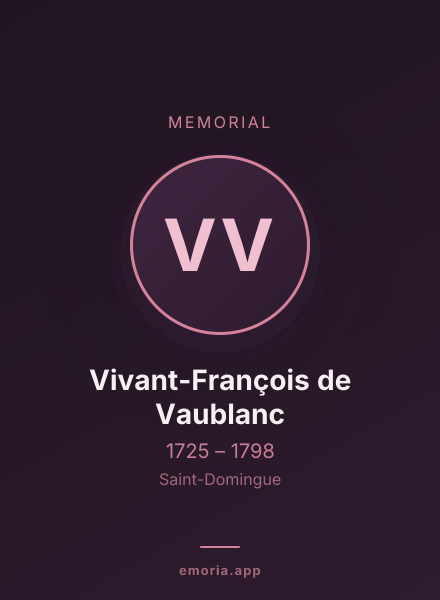 Memorial portrait of Vivant-François de Vaublanc