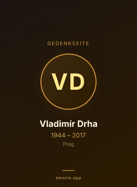 Gedenkportrait von Vladimír Drha