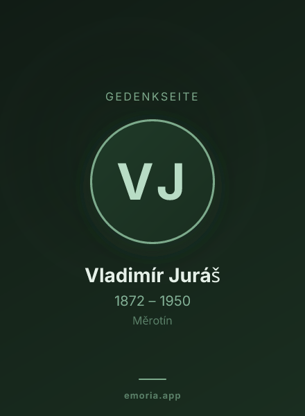 Gedenkportrait von Vladimír Juráš