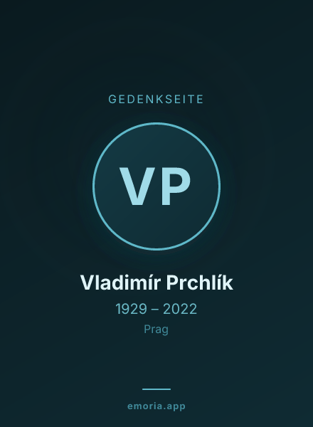 Gedenkportrait von Vladimír Prchlík