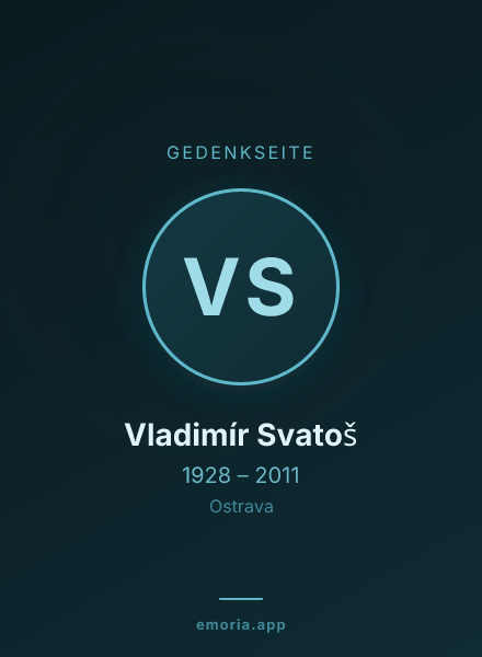 Gedenkportrait von Vladimír Svatoš