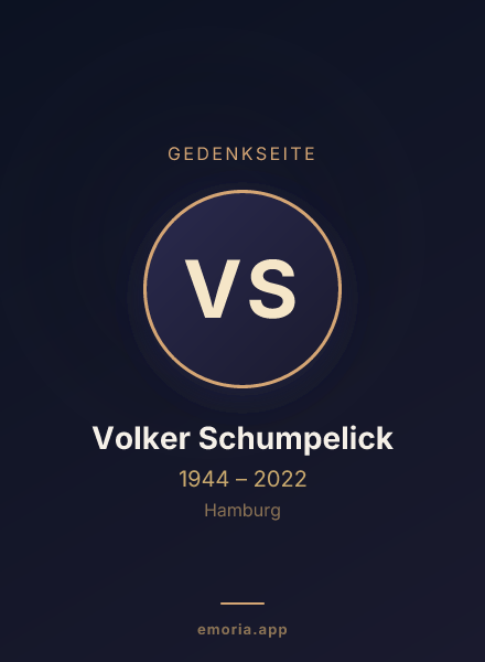 Gedenkportrait von Volker Schumpelick