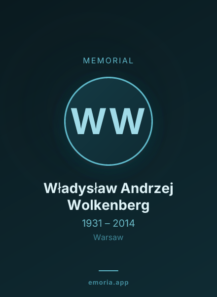 Memorial portrait of Władysław Andrzej Wolkenberg