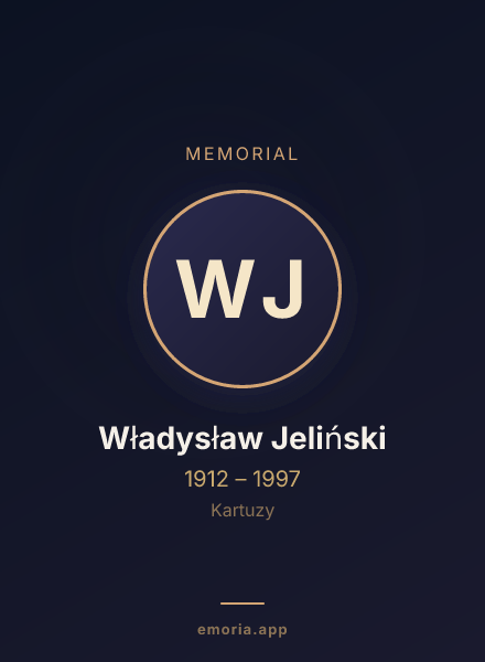 Memorial portrait of Władysław Jeliński